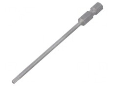 Capăt de şurubelniţă imbus HEX 2,5mm 89mm