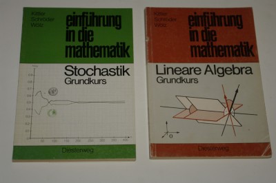 Einfuhrung in die mathematik - Lineare algebra - Stochastik grundkurs foto