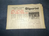 ZIARUL SPORTUL 9 IANUARIE 1984