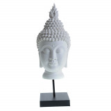 Decoratiune alba Buddha