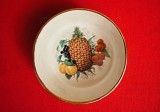 BOL DIN PORTELAN ENGLEZESC- MARCAJ DARTMOUTH POTTERIES- ENGLAND D10CM