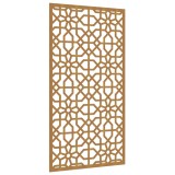 Cumpara ieftin Decor perete de gradina 105x55 cm design Maur otel Corten
