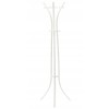 Cuier hol metalic 170 cm, design minimalist, alb
