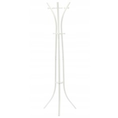 Cuier hol metalic 170 cm, design minimalist, alb Household NewTrend