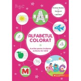 Cumpara ieftin Alfabetul colorat. Auxiliar pentru invatarea scrisului de mana, Paralela 45