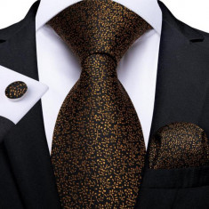 Set cravata + batista + butoni - matase - model 265