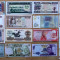 COLECTIE LOT 17 BANCNOTE DIFERITE DIN 17 TARI UNC **