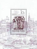 Ungaria 1987 - ziua marcii postale, colita neuzata