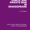 Public and Private Man in Shakespeare