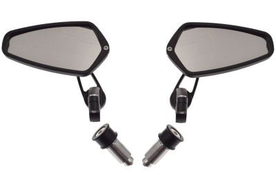 Set 2 oglinzi moto, universale, prindere in capatul ghidonului, model 57 Cod Produs: MX_NEW LM0057 foto