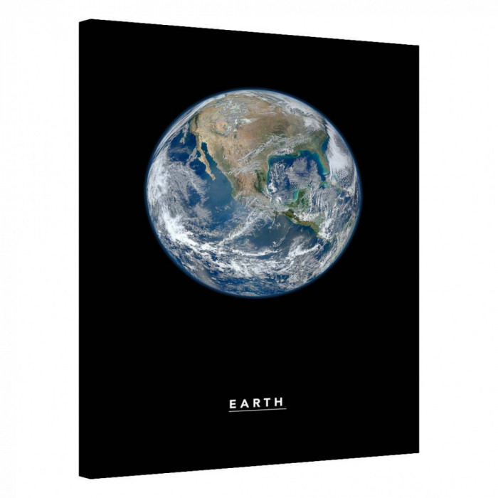 Tablou Canvas, Tablofy, Earth, Printat Digital, 50 &times; 70 cm
