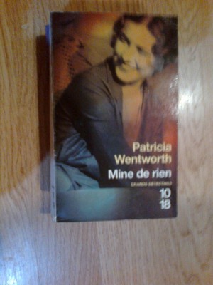 n8 Mine de rien - Patricia Wentworth foto