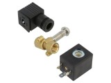 Ventil electromagnetic AIGNEP G 1/4 alamă FKM 2/2 NC 230VAC