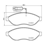 Brembo set placute frana, frana disc Prime Line
