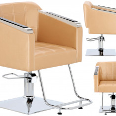 Scaun de coafor Pikos hidraulic rotativ pentru salonul de coafură suport pentru picioare scaun de co