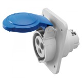 Priza ST unghi 10 2P+E 32A Gewiss 230V GW62216H