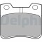 DELPHI LP1051 set placute frana disc