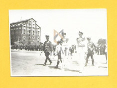 Fotografie Carol al II -lea, Maresalul Averescu, Mihai, Printul Nicolae foto