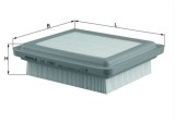 Filtru aer MAHLE LX1061