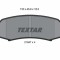 TEXTAR 2194701 set placute frana,frana disc