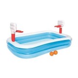 Piscina gonflabila pentru copii,&nbsp;baschet, 251x168x102 cm,&nbsp;Bestway&nbsp;Basketball, Strend Pro