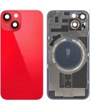 Capac Baterie iPhone 14 Rosu Complet Cu Rama