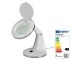 Lupă de masă cu iluminare LED 3dpt/12dpt &Oslash;95mm 5W 230V