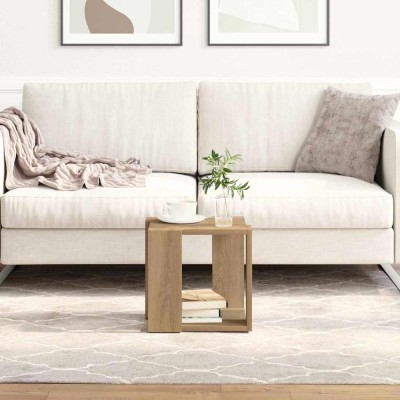 vidaXL Masă de cafea stejar artizanal 32 x 32 x 30 cm Lemn compozit 873911 foto