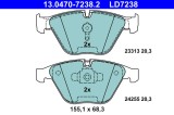 ATE 13.0470-7238.2 ATE Ceramic set placute frana,frana disc