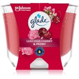 GLADE Luscious Cherry &amp; Peony lum&acirc;nare parfumată 204 g