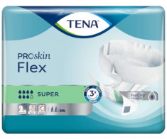 Scutece pentru Adulti Tena Flex Super Medium cu 2 benzi 71-102cm (30 buc) foto