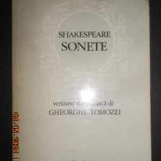 William Shakespeare - Sonete (1978, editie cartonata)