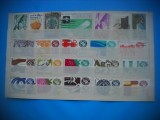 HOPCT LOT NR 524 MEXIC -22 TIMBRE VECHI -AMERICA LATINA-STAMPILATE