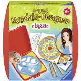 Jucarie Set de creatie, Ravensburger, Mini Mandala Clasic, Multicolor