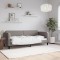 Gossi pat de zi, gri taupe, 80x200 cm, material textil