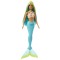 BARBIE DREAMTROPIA PAPUSA SIRENA CU COREST GALBEN SI COADA ALBASTRA