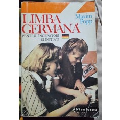 Limba germana pentru incepatori si initiati - Maxim Popp