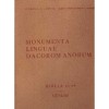 Colectiv - Monumenta linguae dacoromanorum. Biblia 1688. Pars I.