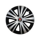 Set 4 capace roti Glory Gri-Negru R14, Compatibil Cu Range Rover