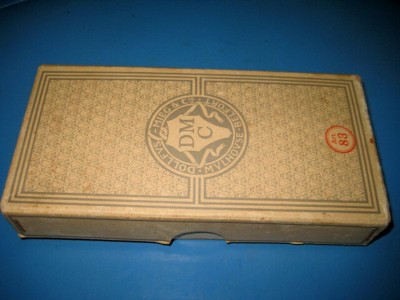 9761-Cutie carton veche colectie-DMC-Textile-Filumerie-Dolfus Mieg&amp;amp; Cie-Mulhouse foto