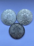 Lot 3 Monede Argint Austria 1 Thaler 1780