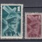 ROMANIA 1931 FONDUL AVIATIEI REGELE CAROL II ARPA SERIE MNH
