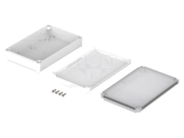 Carcasă desktop BOPLA BoVersa 140x210x63mm policarbonat albă IP66/IP68