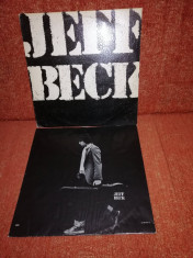 Jeff Beck There and Back cu insert Epic 1980 NL vinil vinyl foto