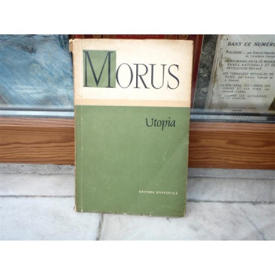 Utopia , Thomas Morus , 1958 foto
