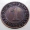 B.294 GERMANIA WEIMAR 1 REICHSPFENNIG 1936 A