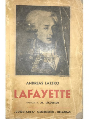 Andreas Latzko - Lafayette (editia 1939) foto