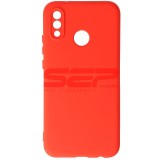 Husa Silicon Rosu Huawei P20 Lite - Calitate Superioara - Protectie Telefon
