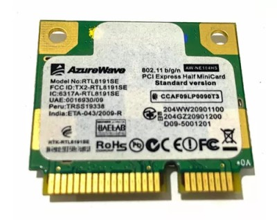 293.Modul/Placa retea wifi wireless wifi laptop RTL8191SE foto