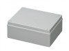 Doza aplicata patrata 190x140x70mm IP56 pentru distributie jonctiune ABS rezistenta UV fara presetupe margini netede, Elettrocanali